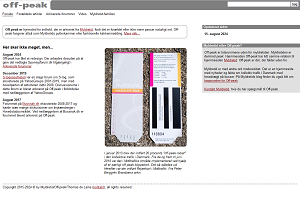 Forsiden af Off-peak
